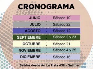 cronograma casa quilmes